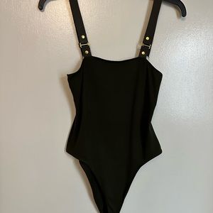 Good American Olive Green Bodysuit